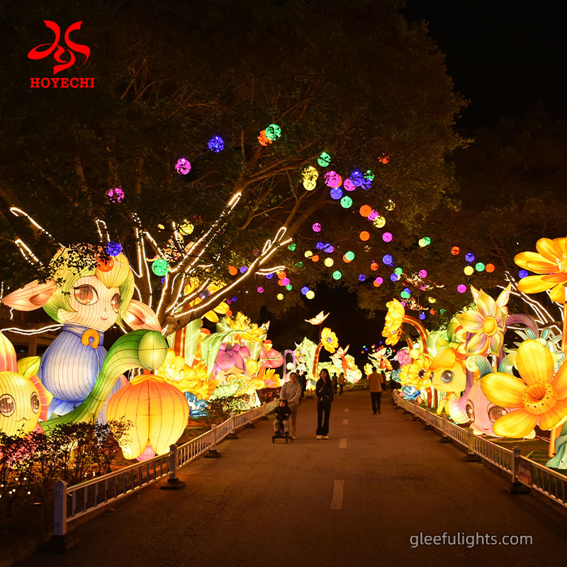High Quality HOYECHI Chinese Traditional festival Lantern show