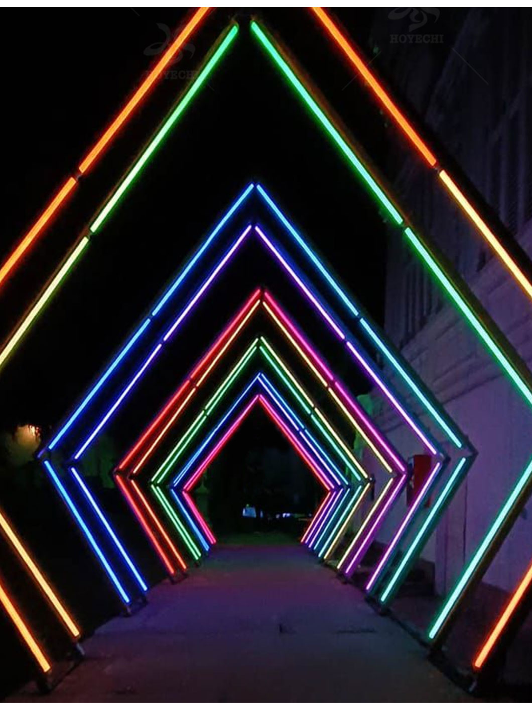 HOYECHI RGB Light Arch Tunnel