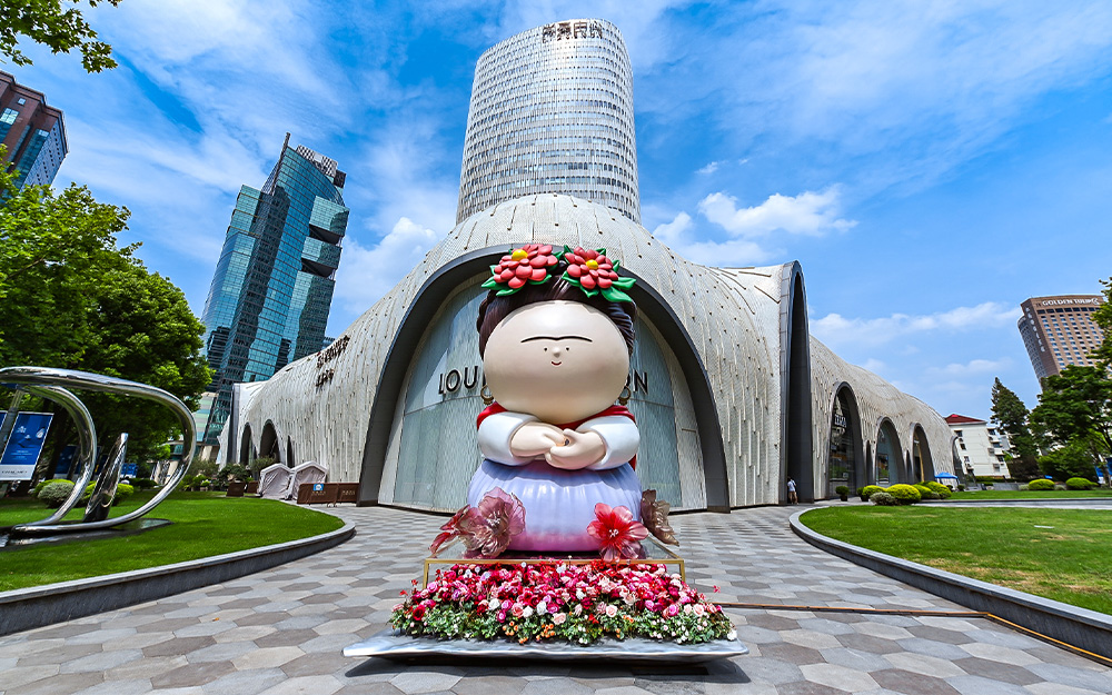 Shanghai Shangjia Central Square great artists first exhibition (13)
