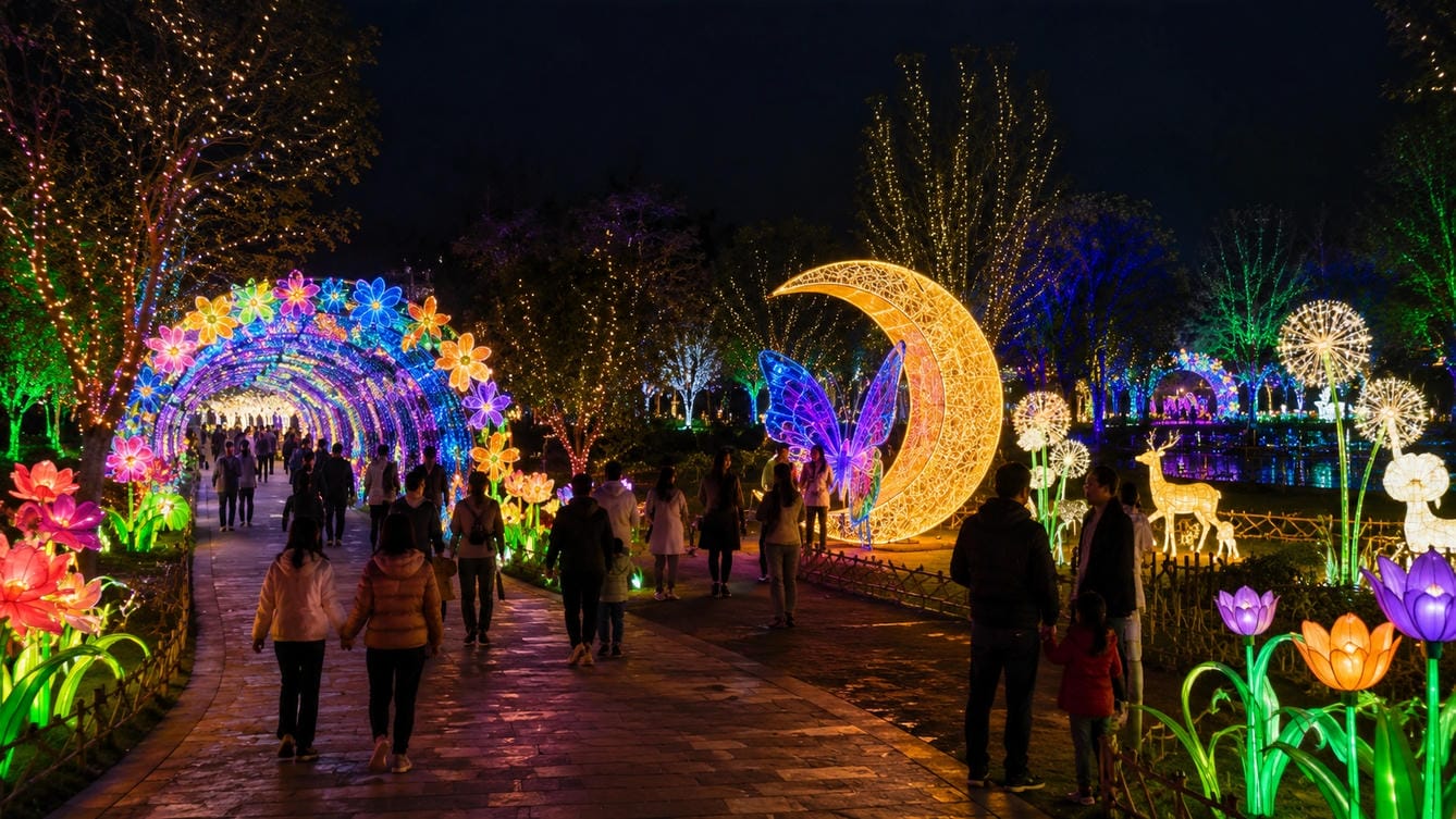 Cost-Effective Light Show for New Venues