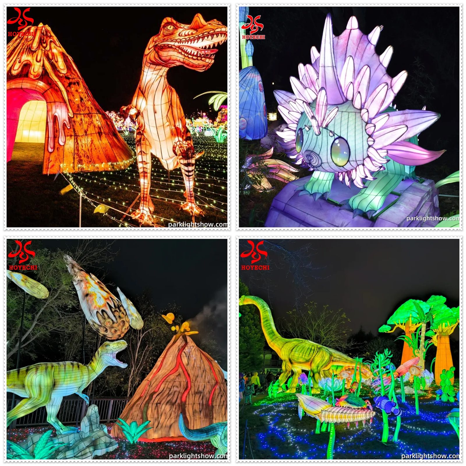 Dinosaur-Themed Giant Lantern
