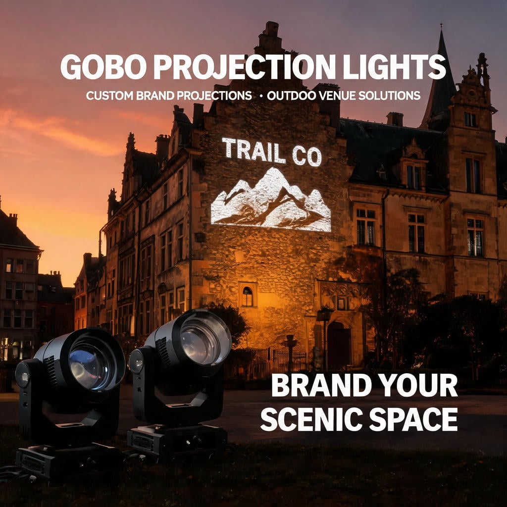 Custom Gobo Projection Light for Brand Scenic Spaces