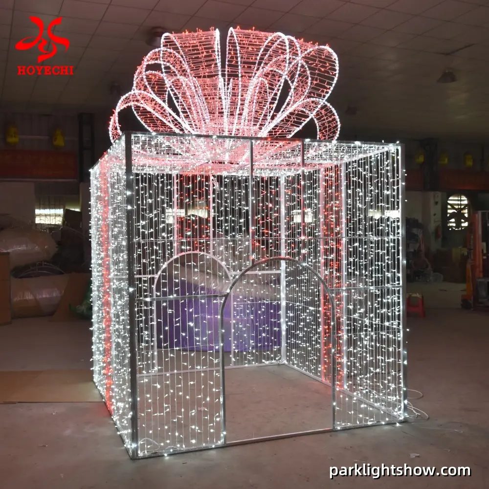 LED Christmas Present Boxes