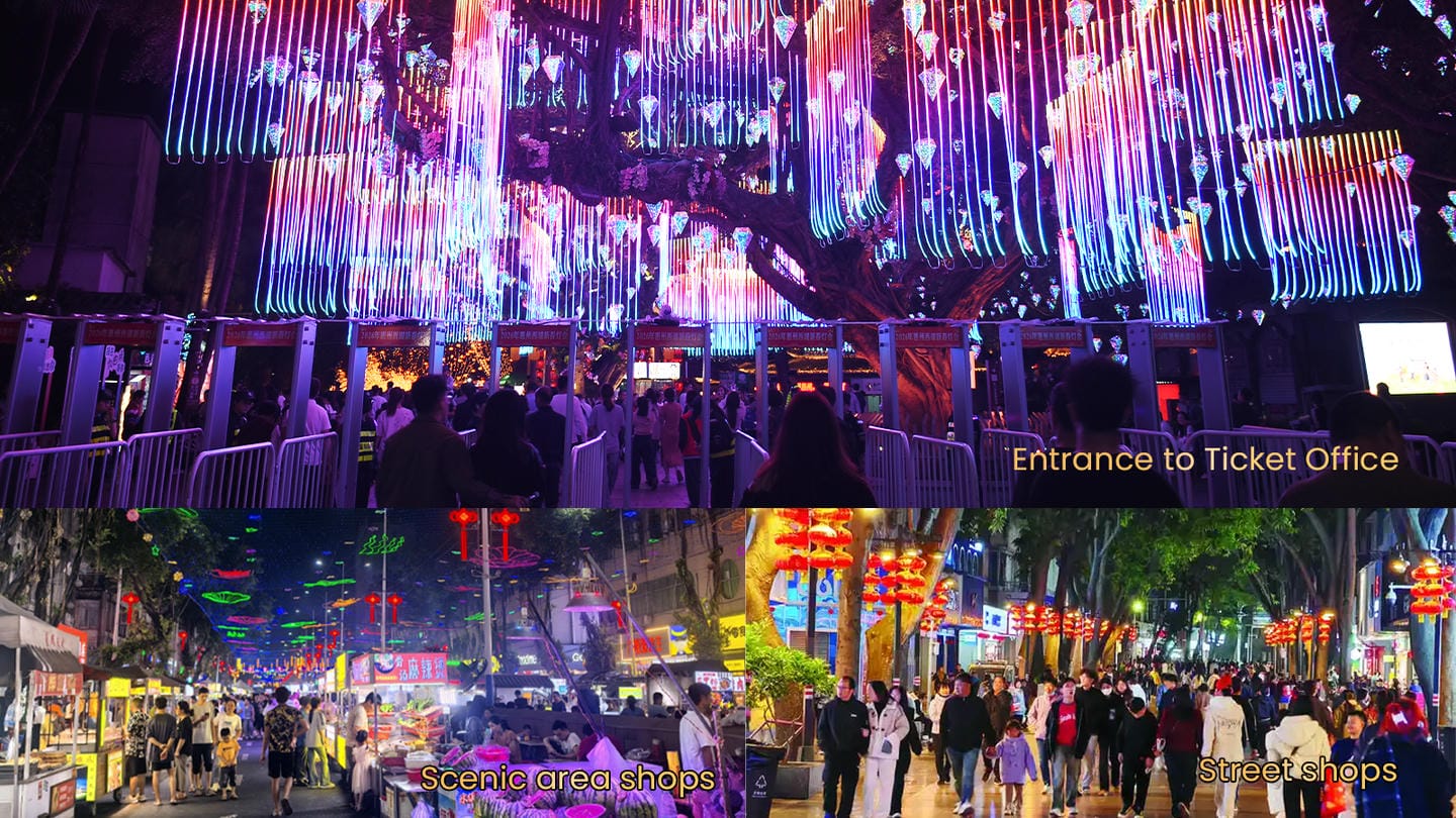 Light Festival Revenue Sharing Visitor Spending