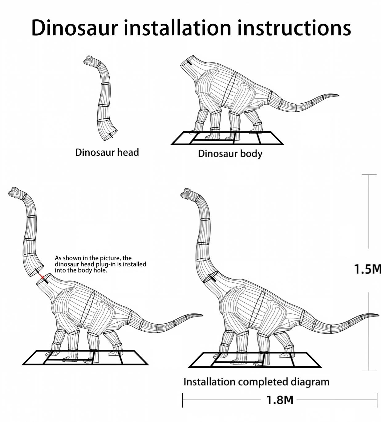 modular-dinosaur-lantern-installation-guide