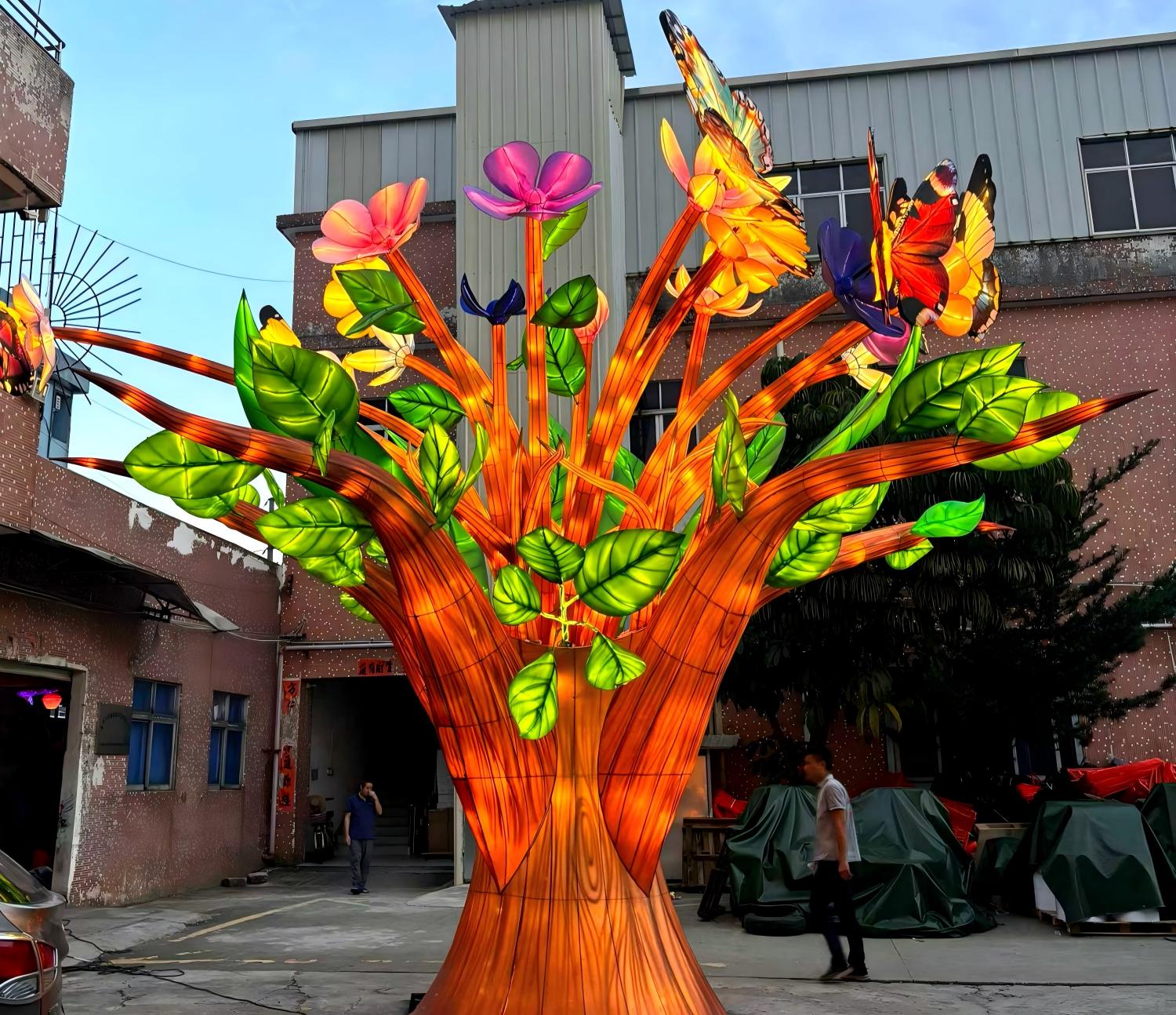 Finished Lantern Product After Design for Park Show