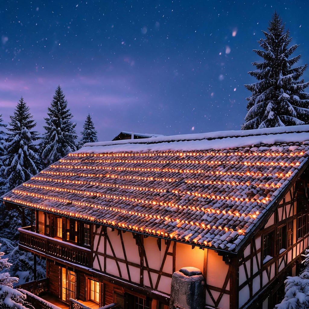 roof-tile-lights-traditional-asian-architecture-illumination