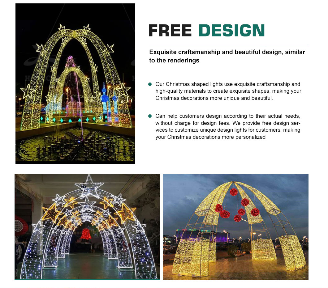 HOYECHI Light Sculpture Arch